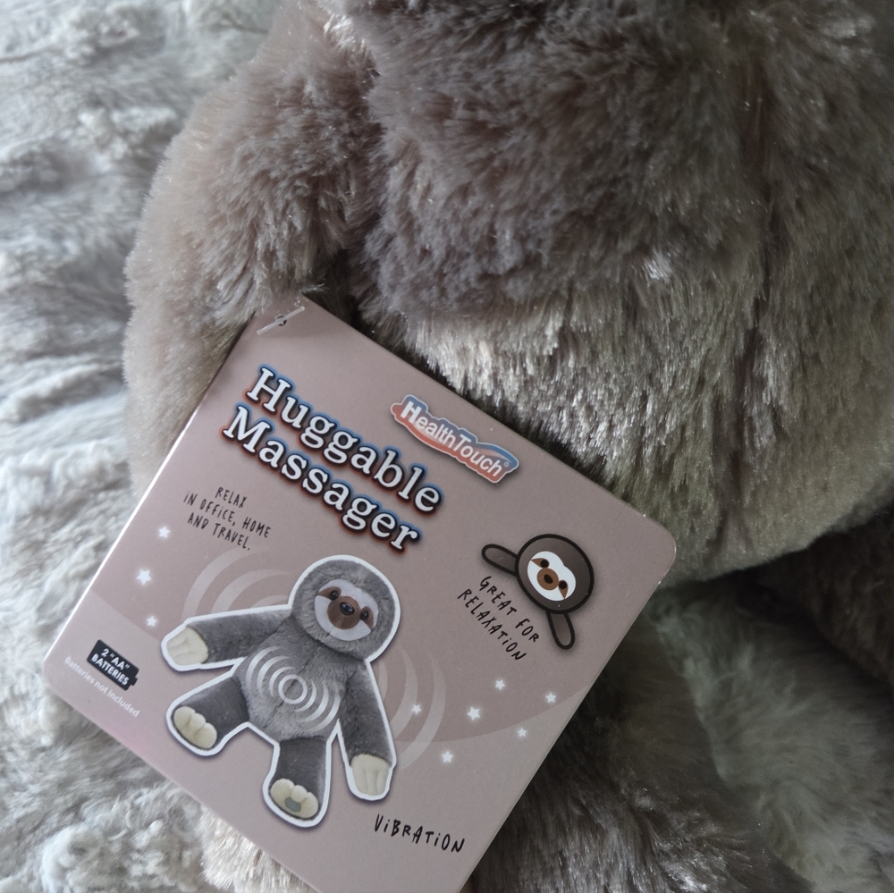 Cuddly Sloth Plush  Massager - Picture 2 of 4